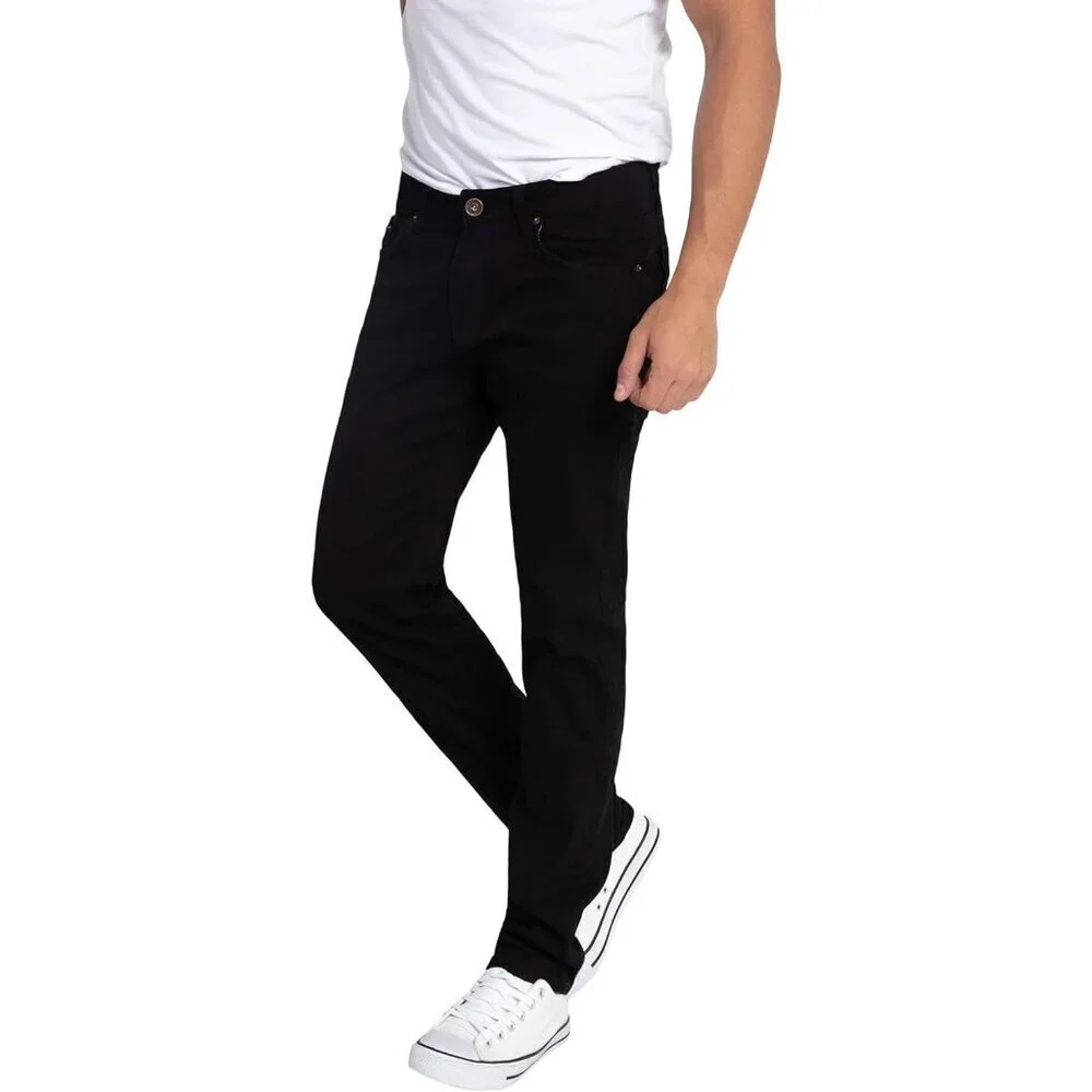 Men's Slim Fit Skinny Stretch Comfy Jeans Denim Pants